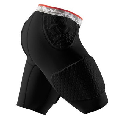 McDavid 7991 Hex Short with Contoured Wrap Around Thigh Black