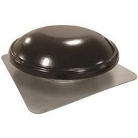 Master Flow 1,250-CFM Black Galvanized Steel Electric Power Roof Vent ERV5BL