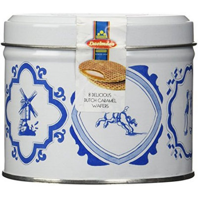 Daelmans Wafer Caramel Gift Tin 8.11 Oz. Case Of 9