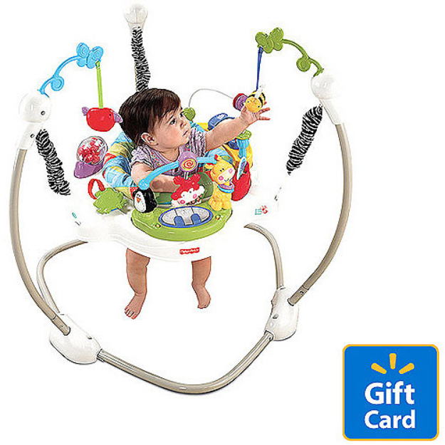 Fisher-Price Discover N' Grow Jumperoo, Blue, 1 ea