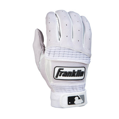 Franklin Sports Neo Classic II Adult Series Batting Glove, Whtie - Small