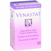 Venastat Natural Leg Vein Health Capsules Dietary Supplement 60 ct