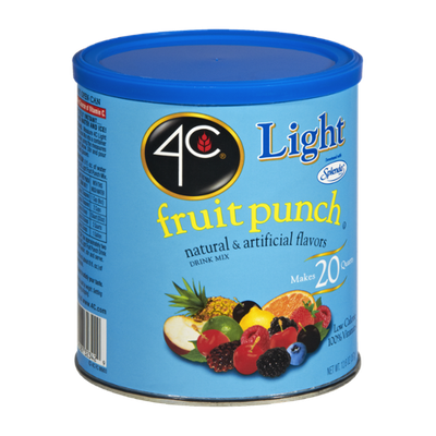4C Light Fruit Punch Drink Mix