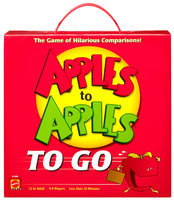 Mattel, Inc. Apples to Apples To Go The Game of Hilarious Comparisons!