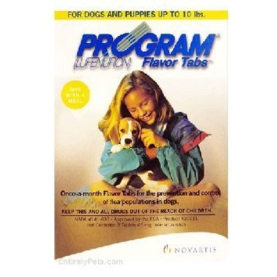 Novartis Program for Dogs & Puppies 1-10-lbs (Brown)