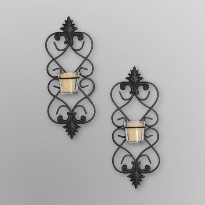 Three Hands Corp. Three Hands Metal Wall Sconces & Votives - Filigree