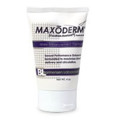 Maxoderm Male Enhancement Formula, Topical Lotion, 4 Ounces