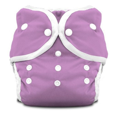 Thirsties Duo Diaper Snap, Orchid, Size One (6-18 lbs) (Discontinued by Manufacturer)