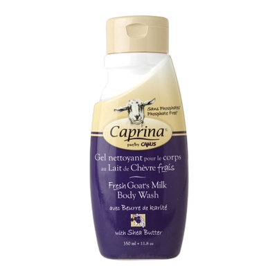 Caprina by Canus Fresh Goat's Milk Body Wash, Shea Butter, 11.8 oz