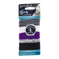 Goody Ouchless No Metal Elastics - 24 CT