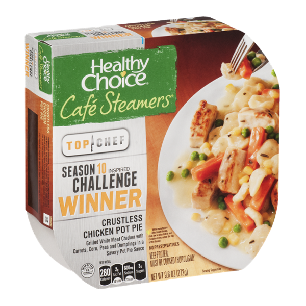Healthy Choice Cafe Steamers Top Chef Crustless Chicken Pot Pit Reviews