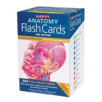 Barron's Anatomy Flash Cards, 2nd Edition