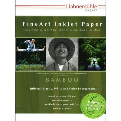 Hahnemuhle Fine Art Bamboo 290 Inkjet Paper, 8.5x11 , 20 sheets