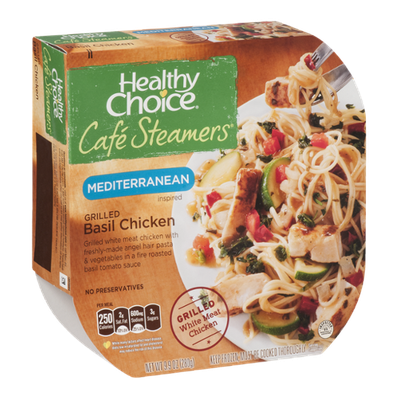 Healthy Choice Cafe Steamers Mediterranean Inspired Grilled Basil Chicken