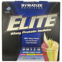 Dymatize Nutrition Elite Whey Protein Powder Juicers (Berry Blast, Smooth Banana and Orange Dreamsicle), 10 Pound