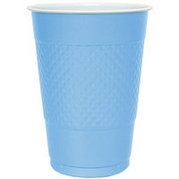 Hanna K Signature Hanna K. Signature 81160 18 Oz Light Blue Plastic Cup - 600 Per Case