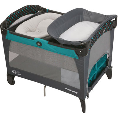 Graco Pack 'N' Play Playard with Newborn Napper Station DLX, Dolce