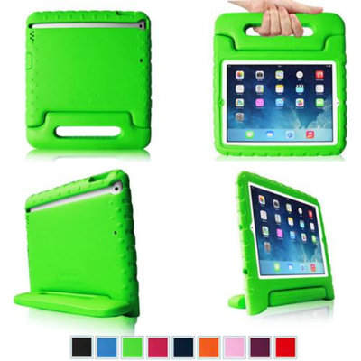 Fintie Light Weight Shock Proof Convertible Handle Stand Cover Case Kids Friendly for Apple iPad Air / iPad 5, Green