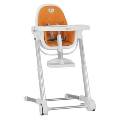 Inglesina ECOM Zuma Highchair - White/Orange