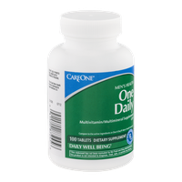 CareOne Men's Health One Daily Multivitamin/Multimineral Tablets - 100 CT
