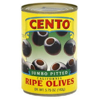Cento Pitted Jumbo Olives, 5.75-Ounce (Pack of 24)
