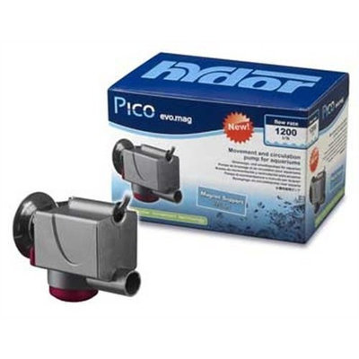 Hydor USA Hydor Pico Evo-Mag 300 Circulation Pump with Magnet Mount for Aquariums and Terrariums 300 GPH