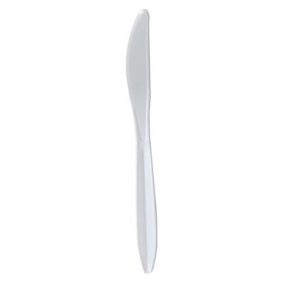 DIXIE KMP23C Knife, Individually Wrapped, Wht, PK1000