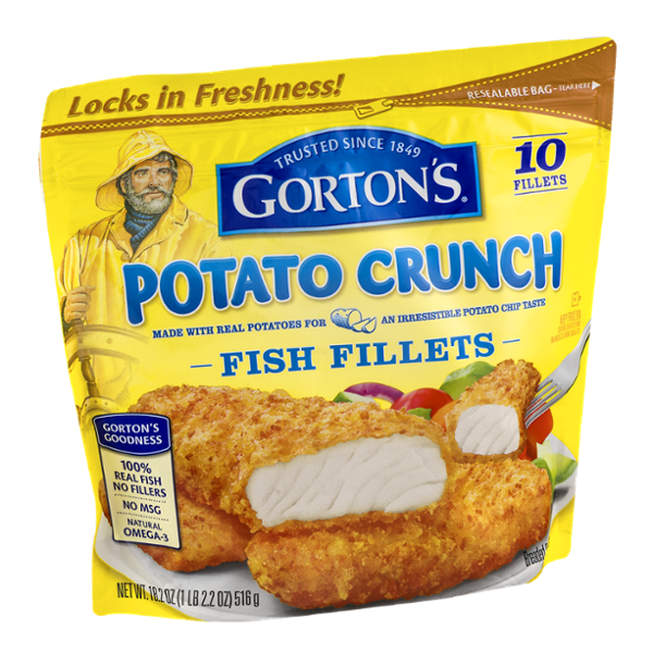 Gorton's Potato Crunch Fish Fillets 10 CT Reviews 2019