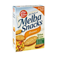 Old London All Natural Sesame Melba Snacks