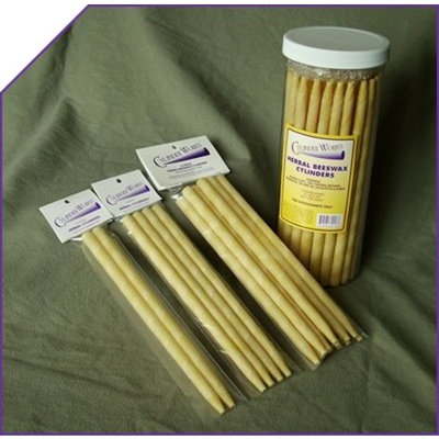 Herbal Beewax Ear Candles - 2 PAK,(Cylinder Works)