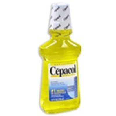 Combe Incorporated Cepacol Antibacterial Mouthwash and Gargle, Gold - 24 Oz
