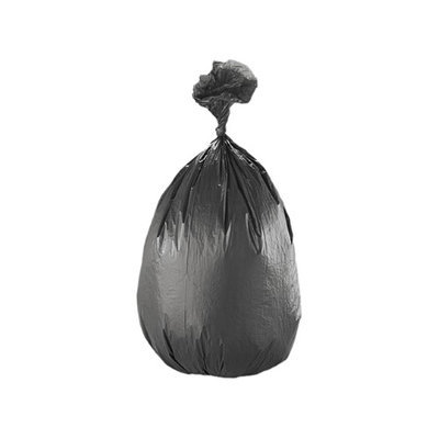 Inteplast Group IBS S386017K High Density Commercial Can Liners 38x60 17 Mic Black
