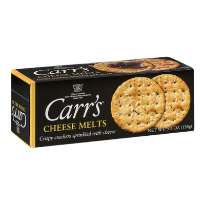 Carr's Cheese Melts Crispy Crackers