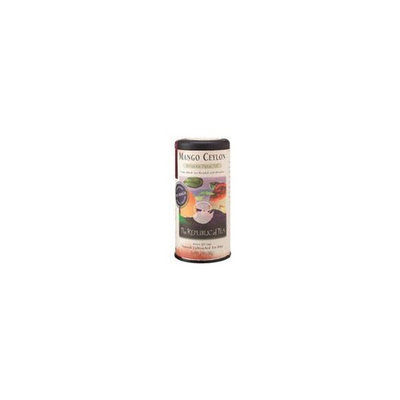 The Republic Of Tea Mango Ceylon Black Full-Leaf, 3.5 Ounces/50-60 Cups