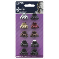 Goody Products Inc. Classics Metallic Mini Spider Claw Clips, 10 CT