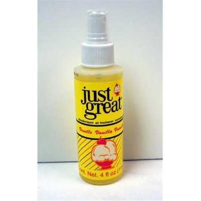 Bulk Buys Just Great Vanilla Scented Air Freshener Pump Sprays 4 fl. oz. - Case