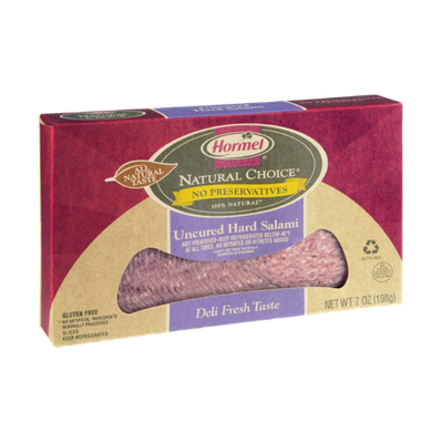 Hormel Natural Choice Uncured Hard Salami