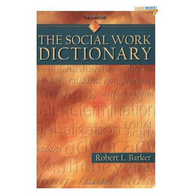 The Social Work Dictionary, 5th Edition