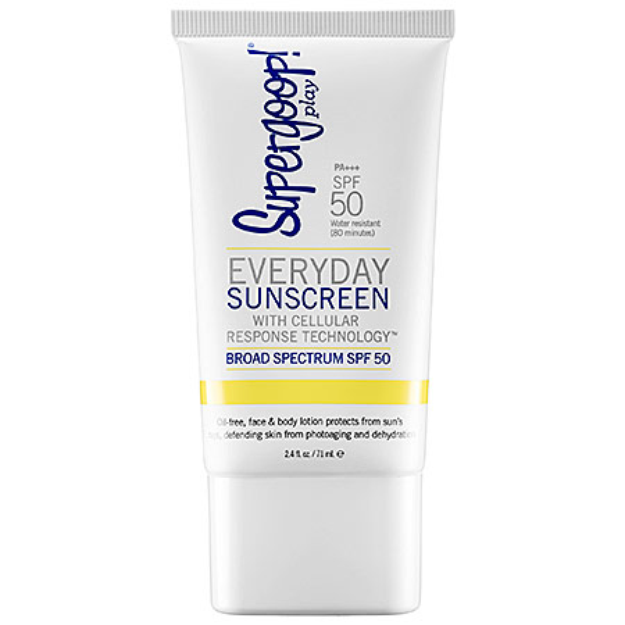 Supergoop! Everyday Sunscreen with Cellular Response Technology SPF 50, 2.4 oz