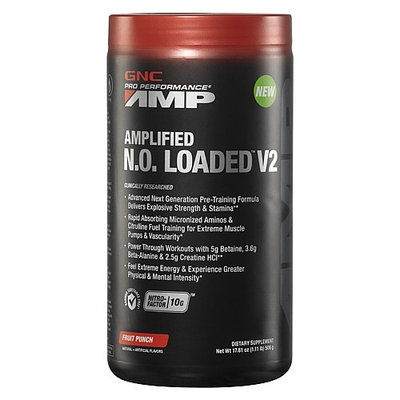 GNC Pro Performance(r) AMP Amplified N.O. Loaded(tm) V2 - Fruit Punch