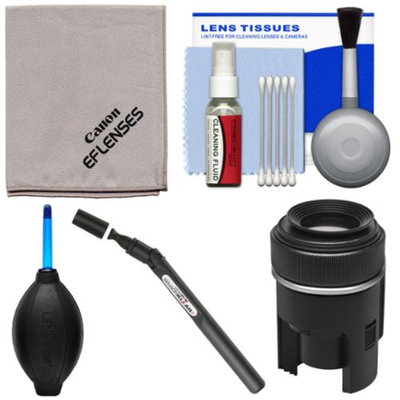 Canon Optical Digital Camera & Lens Cleaning Kit (Brush, Microfiber Cloth, Fluid & Tissue) with Blower + Lenspen Sensor Cleaner