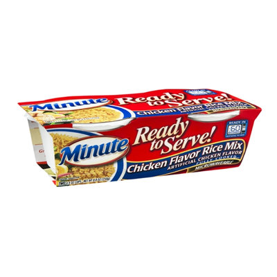 Minute Ready to Serve! Chicken Flavor Rice Mix - 2 CT