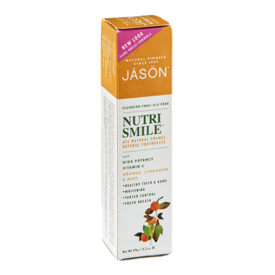 Nutrismile All Natural Enamel Defense Toothpaste Orange, Cinnamon & Mint