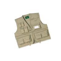 Big Game Intl. Crystal River Fly Fishing Vest Tan Medium