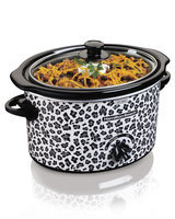 Hamilton Beach - 3-Quart Slow Cooker - Cheetah Skin