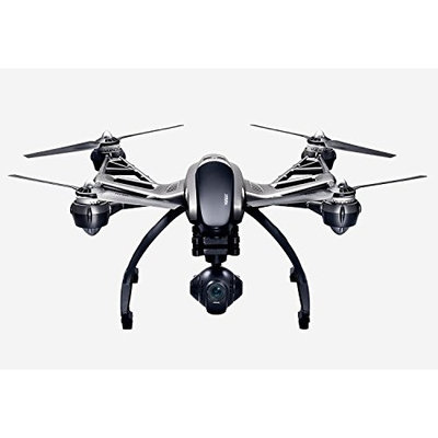 Yuneec Q500 4K Typhoon Quadcopter Drone RTF in Aluminum Case with CGO3 Camera, ST10+ & Steady Grip