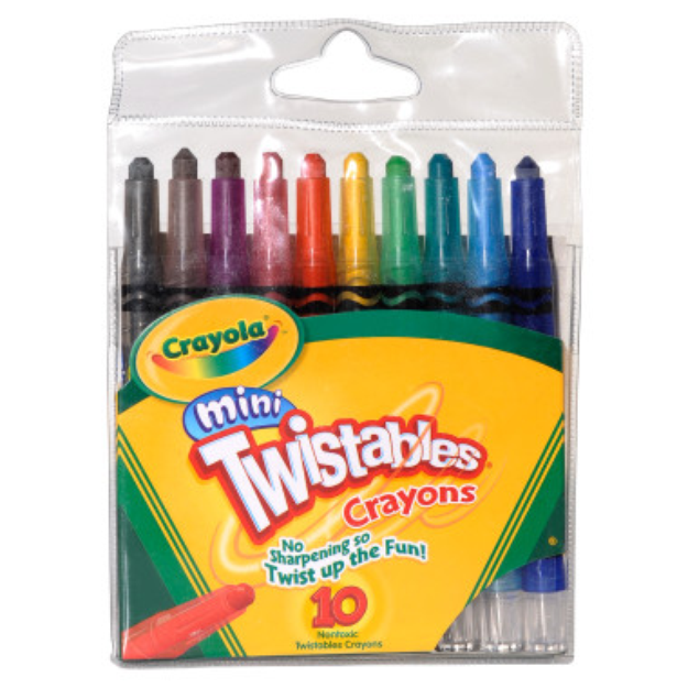 Crayola Mini Twistables Crayons , 10 pack