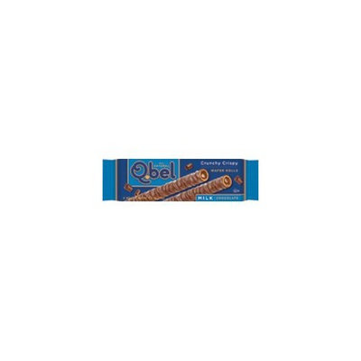 Q.Bel Wafer Rolls, Milk Chocolate Crunch Crispy, 0.9-Ounce (Pack of 15)