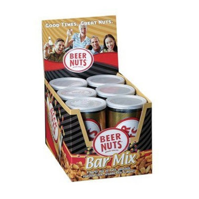 Beer Nuts, Inc 12 each: Beer Nuts Beer Can Bar Mix (55623)