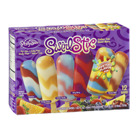 PhillySwirl SwirlStix Italian Ice Swirl Bars Assorted Flavors - 12 CT